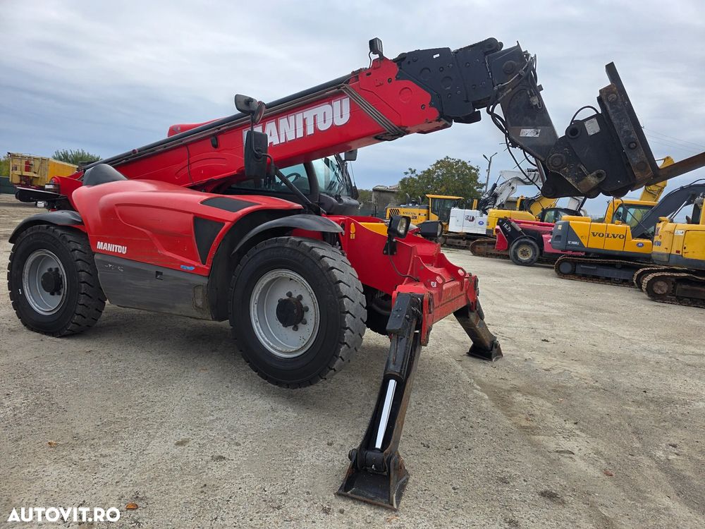 Manitou MT1840 incarcator telescopic merlo jcb cat stivuitor - 5