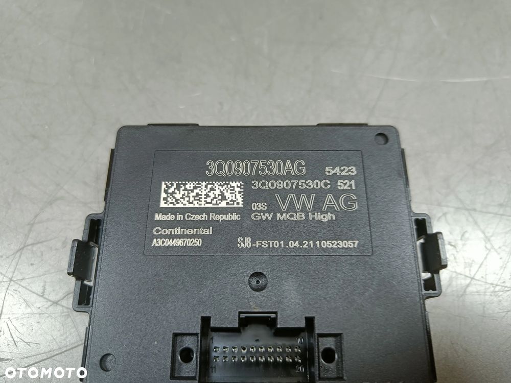 Moduł Gateway Audi A3 Skoda Octavia Superb Seat Leon VW Golf Passat 3Q0907530AG - 6