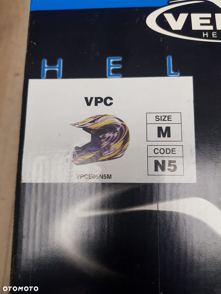 Kask off-Road Cross Enduro Quad Vemar rozmiar M 57 - 11