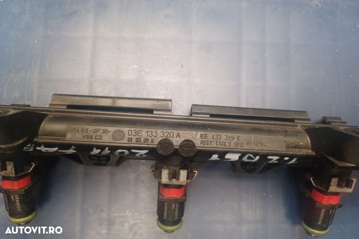 Rampa injectoare 03E133320A 03E906031C Skoda Fabia 5J [facelift] [201 - 1