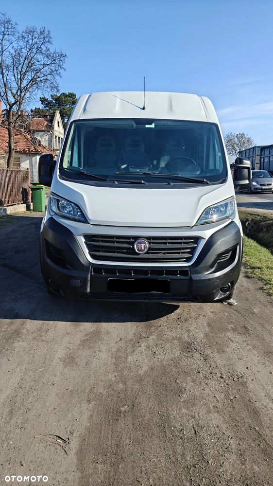 Fiat Ducato  Brygadówka 7 osób L3H2 klimatyzacja nawigacja ledy hak kamera cofania DOKA - 2