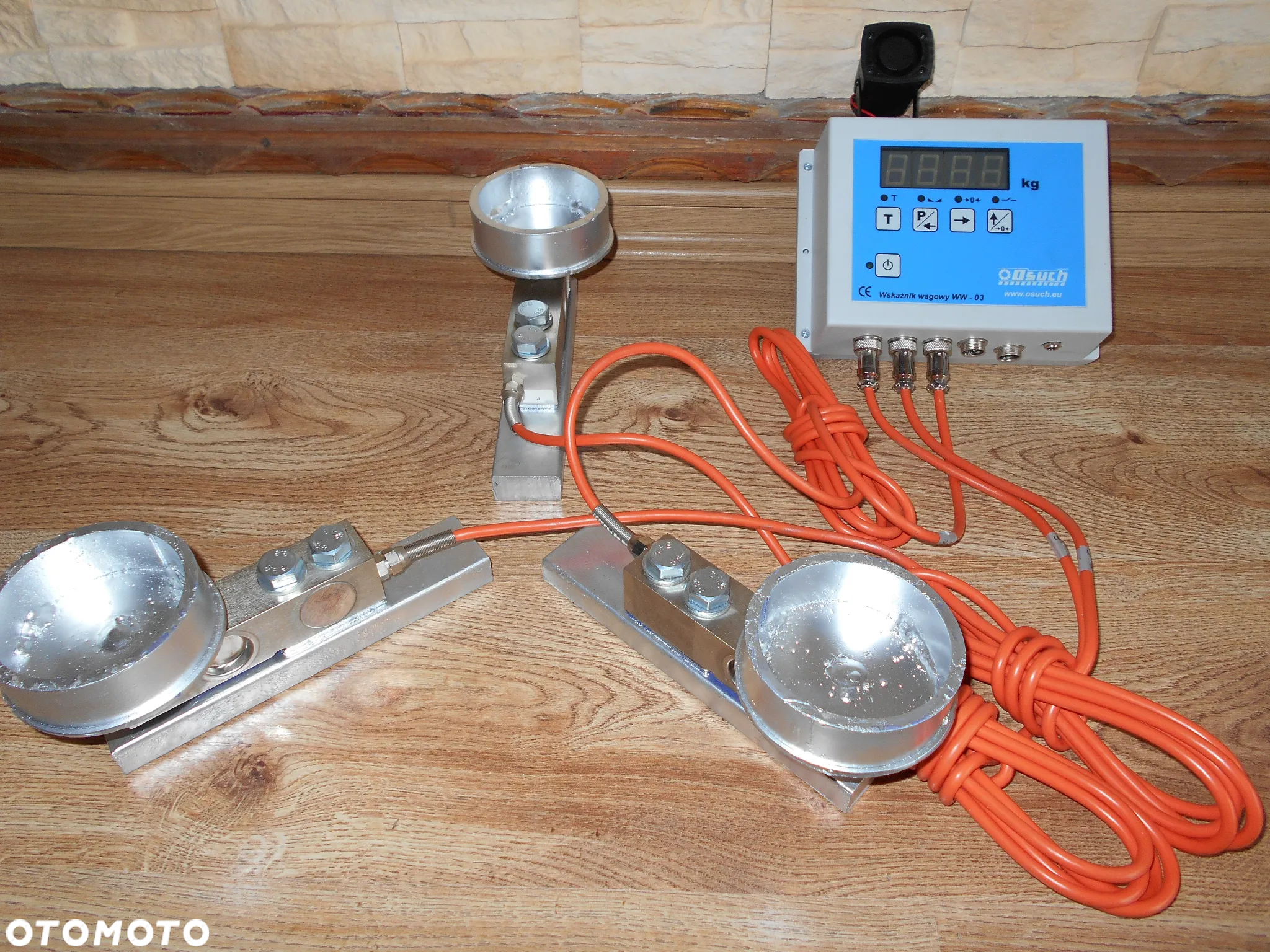 Waga elektroniczna - miernik WW 3 OSUCH pod mieszalnik do pasz 3-czujnikowa - 7