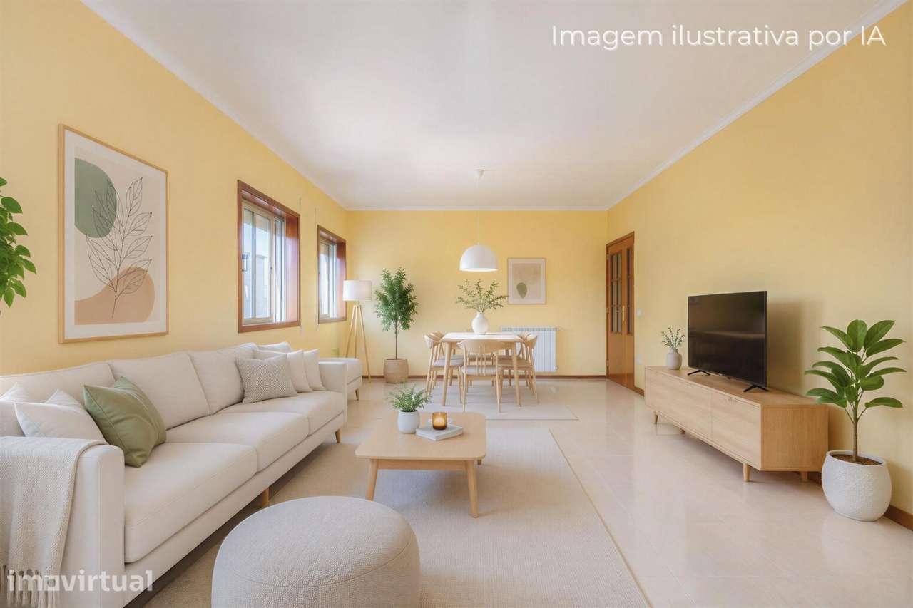 Apartamento T3 com Duas Garagens Fechadas em Águas Santas, Maia - Grande imagem: 5/41
