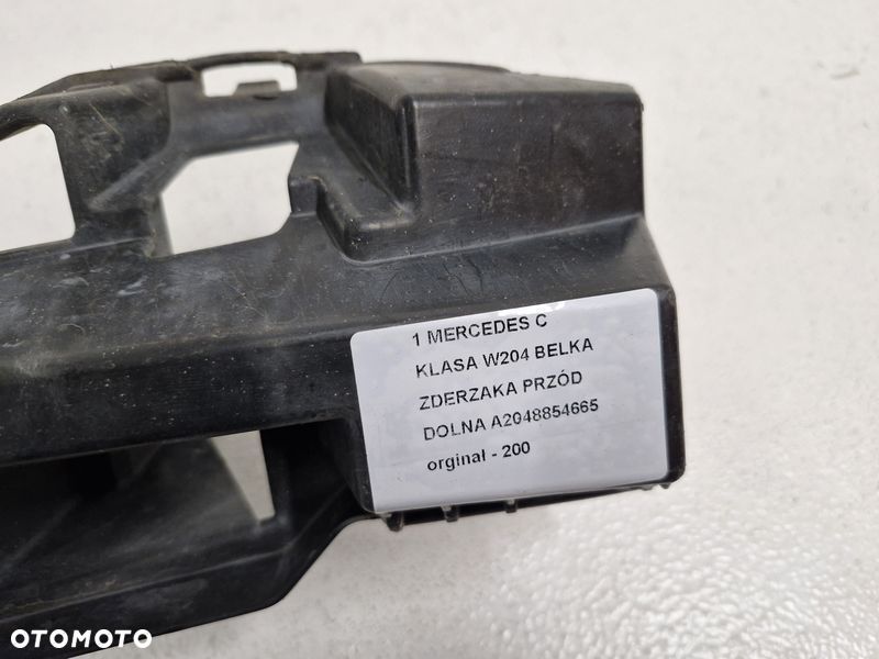 mercedes c klasa w204 belka zdeerzaka przód dolna a2048854665 oryginał - 10