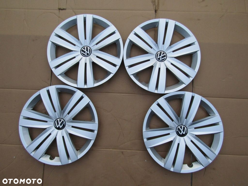 4x Kołpaki 16 VW Golf V VI VII Jetta Caddy Eos Touran Passat B5 B6 B7 B8 - 9