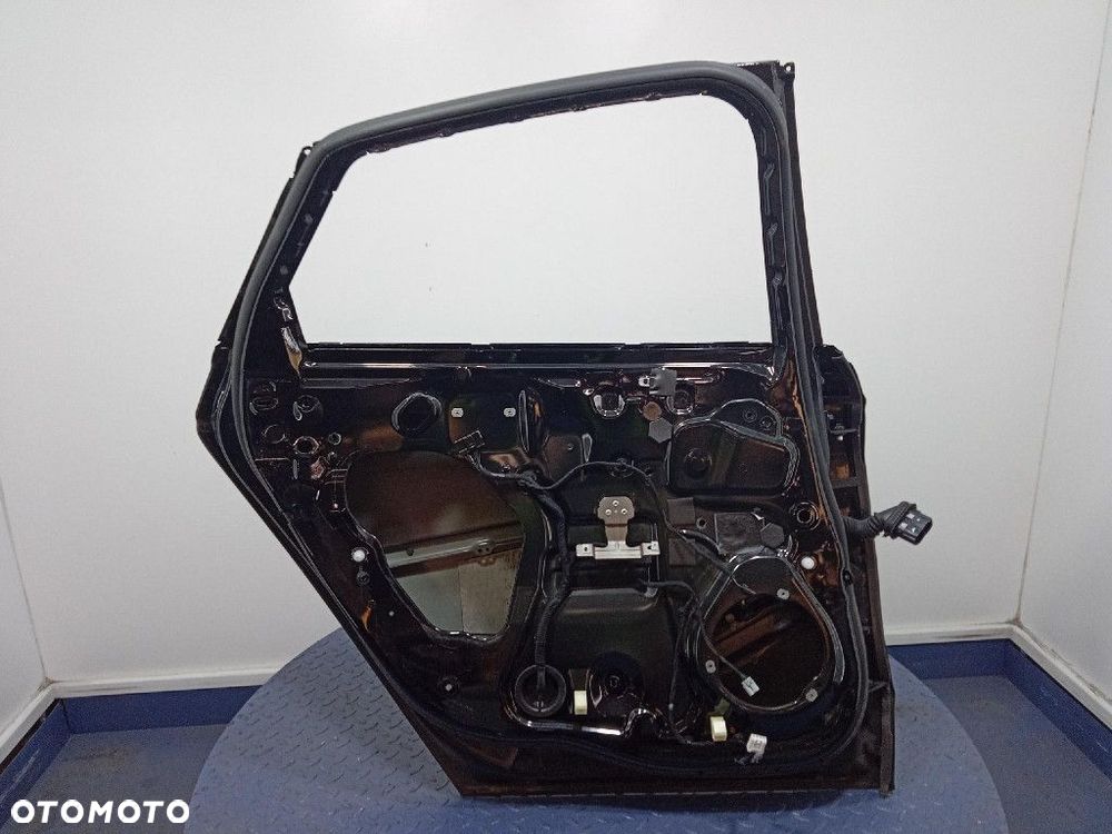FORD MONDEO MK5 LIFTBACK DRZWI TYŁ LEWE  SHADOW BLACK - 8