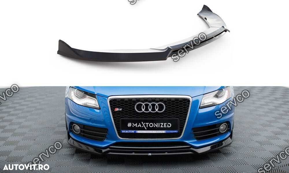 Prelungire bara fata Audi A4 B8 Sline S4 2008-2012 v17 Maxton Design - 1