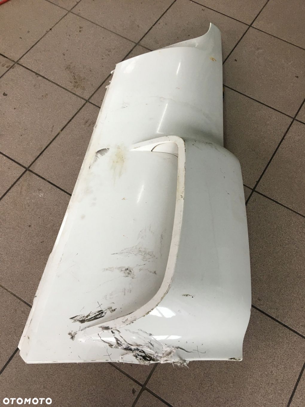 DAF XF 106 LIFT OWIEWKA KABINY NAROŻNIK SPOILER LEWY 1835763 - 1