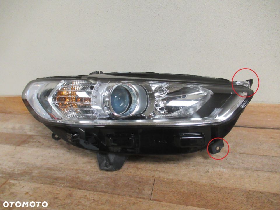 LAMPA PRZEDNIA PRZÓD PRAWA FORD MONDEO MK5 SOCZEWKA 2014-2019 - 2