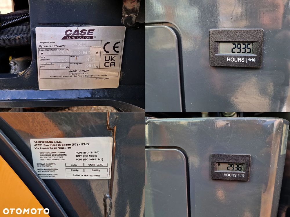 Case CX35D cx35 d cx28 CAT 302.7 303.5 - 39