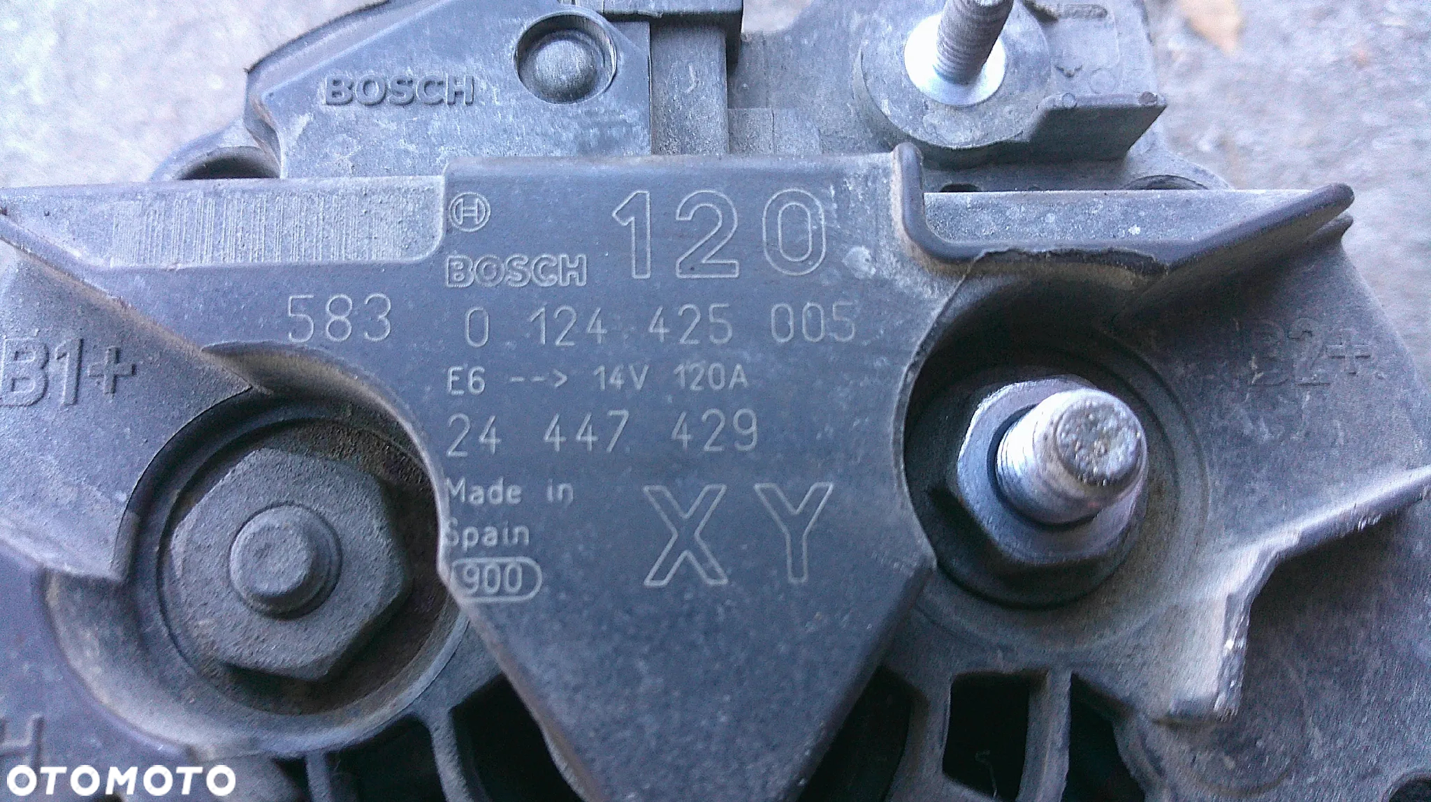 OPEL ASTRA III H 1.6 16V ALTERNATOR - 4