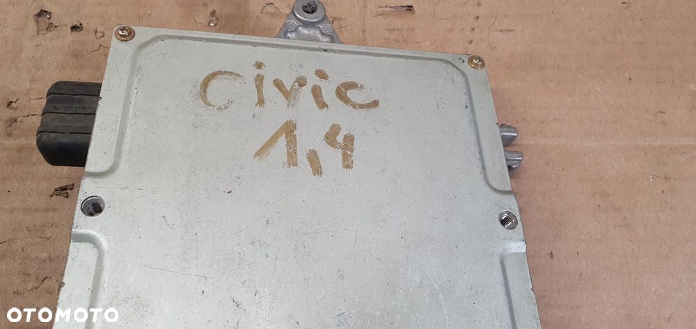 Komputer sterownik silnika Honda Civic VI 1.4 16V 37820-P3X-G01 - 5