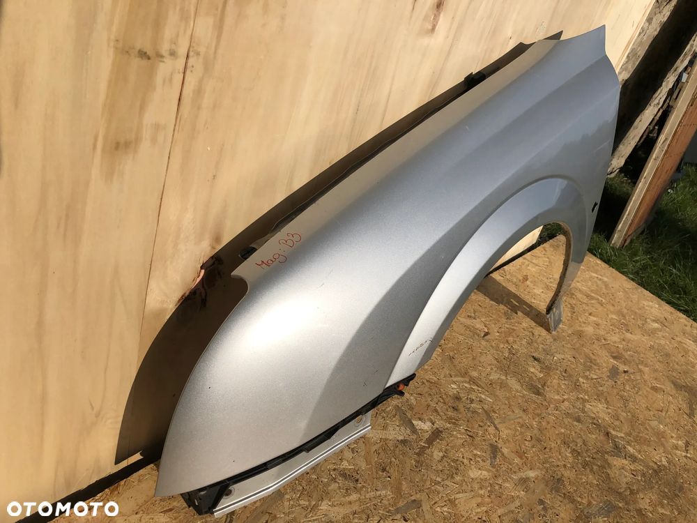 B3. Błotnik Lewy Przód Opel Vectra C Signum Srebrny Kolor Z157 PrzedLift (2003–2005) - Wysyłka - 2