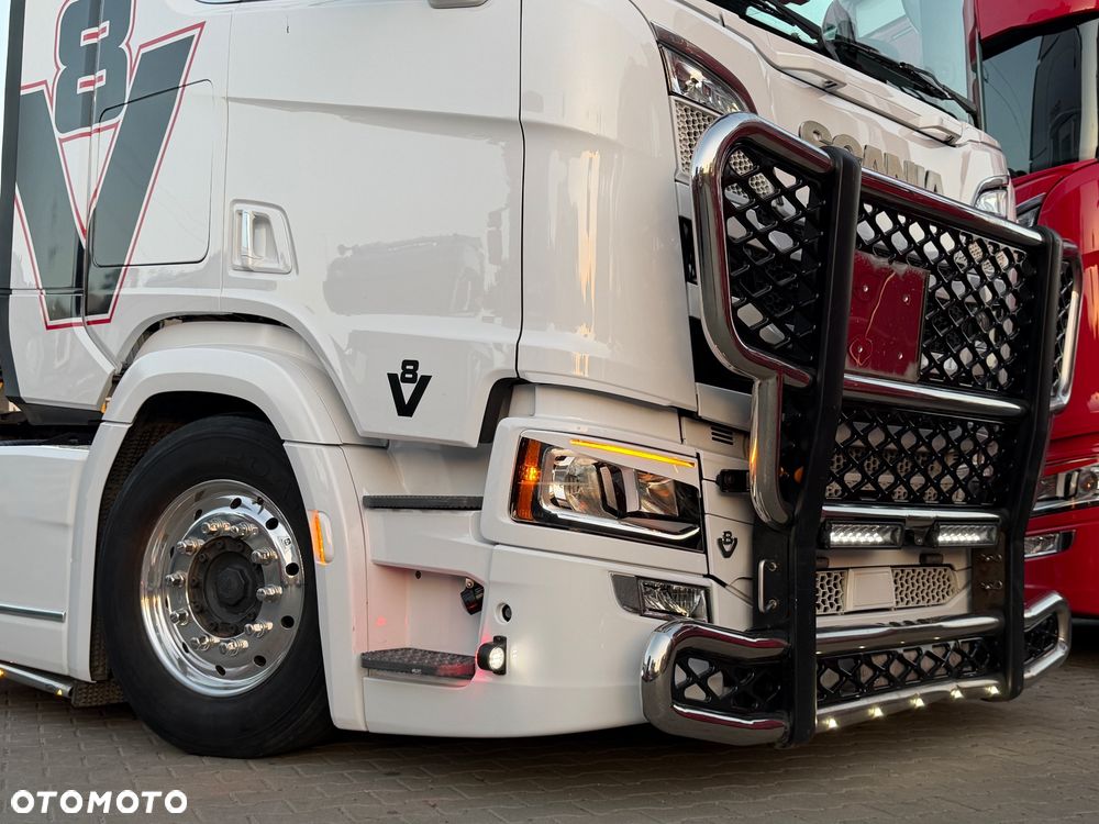 Scania Scania R650 z Niemiec bez EGR tylko SCR pełne wyposażenie FULL AIR V8 - 33