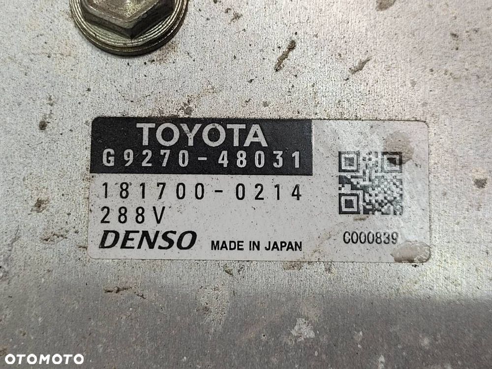 INWERTER KONWERTER FALOWNIK LEXUS RX 450H III G9270-48031 G92A0-48111 - 10