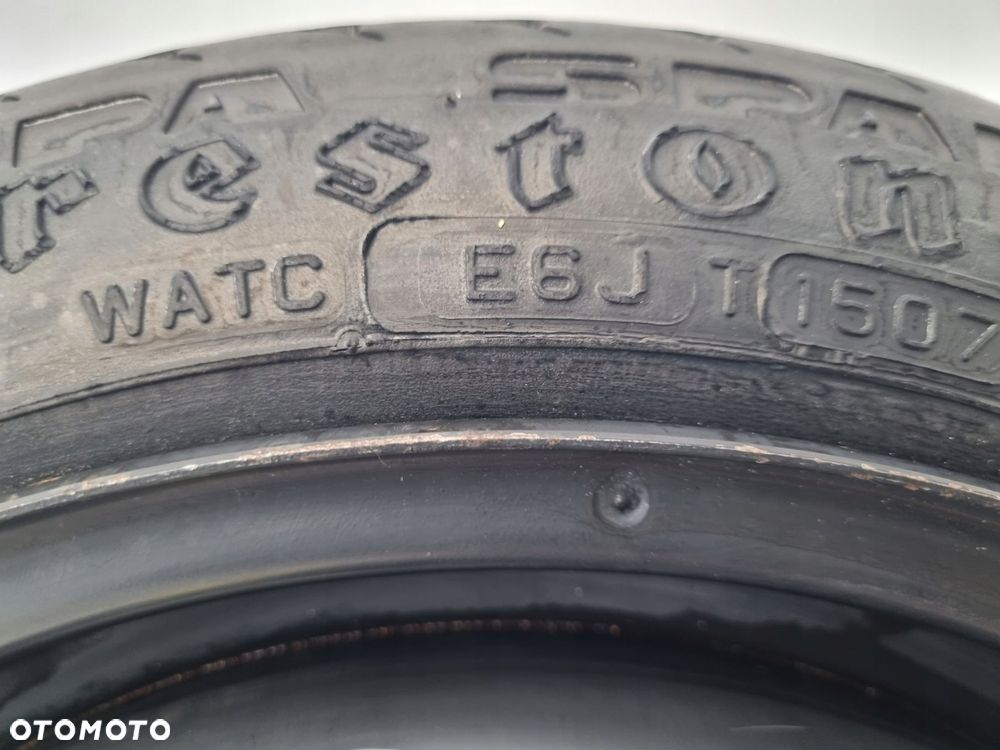 KOŁO DOJAZDOWE ZAPASOWE Nissan Micra K12 Note 105/70 R14 4x100 40300AX677 - 8