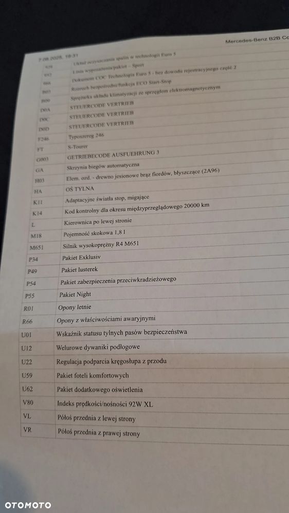 Mercedes-Benz Klasa B - 18