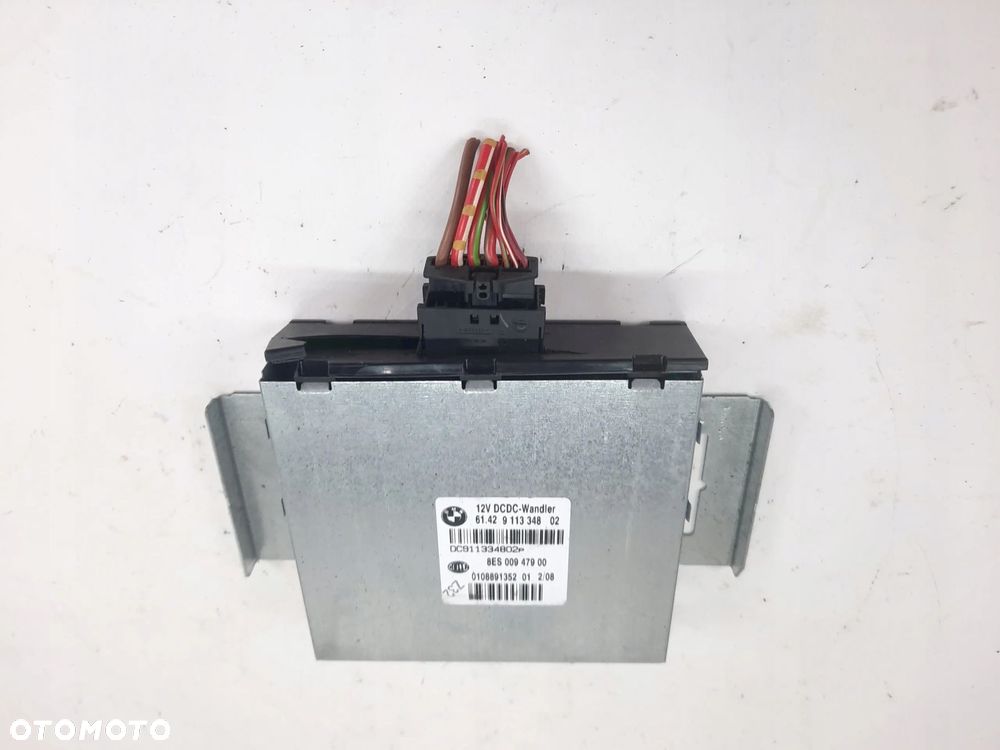 BMW E87 E90 MODUŁ STEROWNIK DC/DC 9113348 - 1