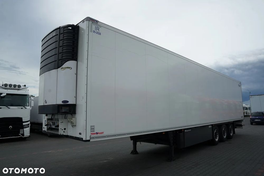 Schmitz Cargobull / CHŁODNIA / CARRIER MAXIMA 1300 / OS PODNOSZONA / KOSZ NA PALETY - 4