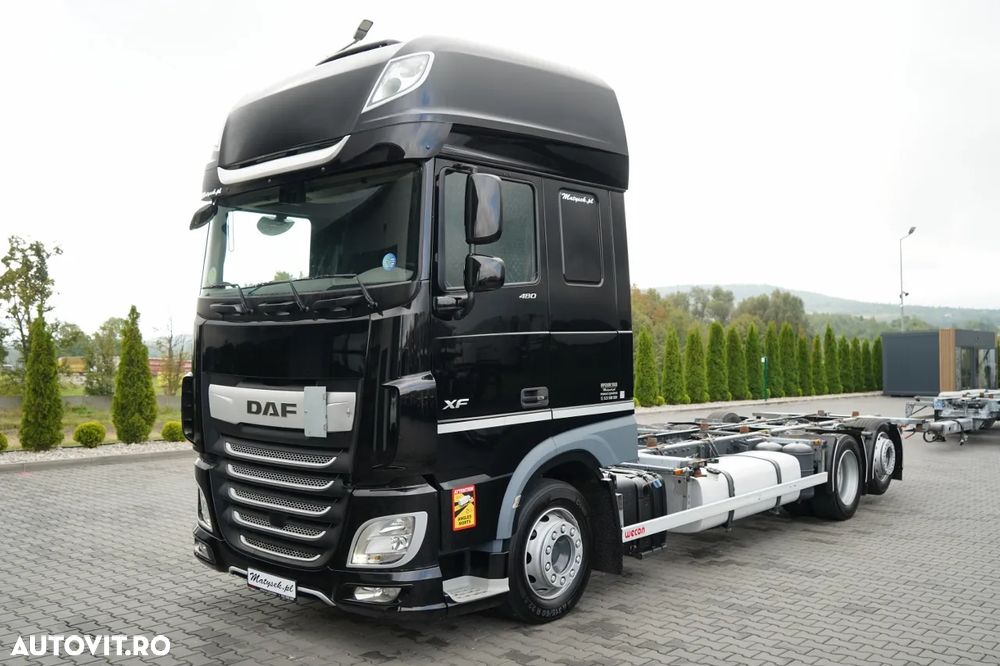 DAF XF 480 / BDF / 6X2 / SSC / I-PARK COOL / PUNTE RETRACTABILE / CONTRACT DE REPARAȚIE POST-SERVICE - 1