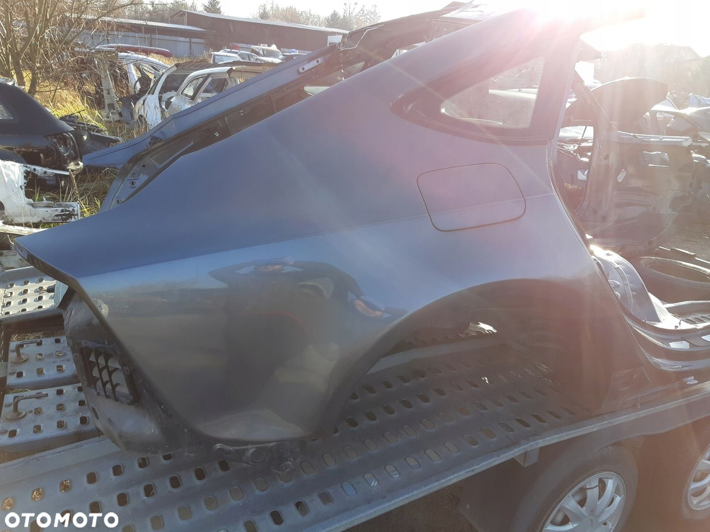 AUDI A7 4G LZ7S BŁOTNIK PRAWY TYŁ POSZYCIE ĆWIARTKA PRÓG 2010-2018 - 3