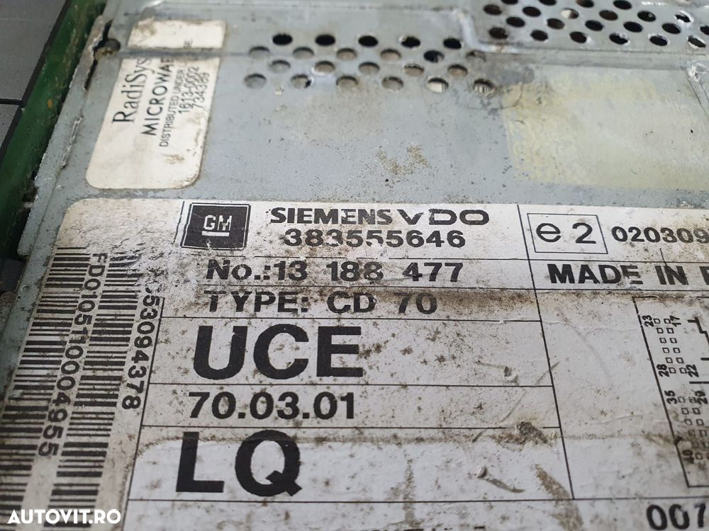 Navigatie 13188477 Opel Vectra C [2002 - 2005] 2.2 cdti Y22DTR - 4