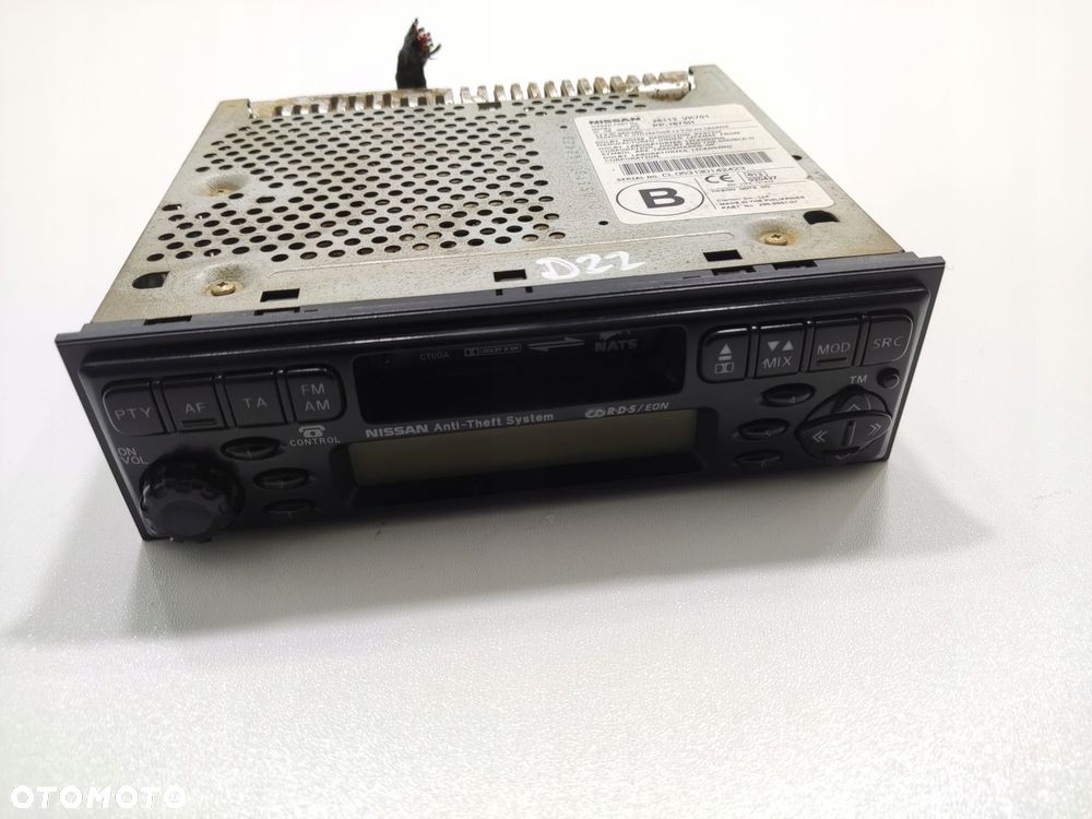 fabryczne radio na kasety kaseta nissan navara d22 28113vk701 1997-2005 - 3