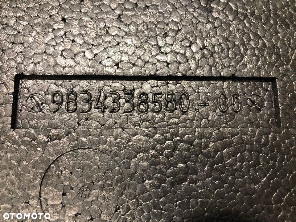 PEUGEOT 2008 II 2019-> OSŁONA NAKŁADKA PASA TYLNEGO STYROPIAN BAGAŻNIKA 98257547ZD 9831970180 - 4