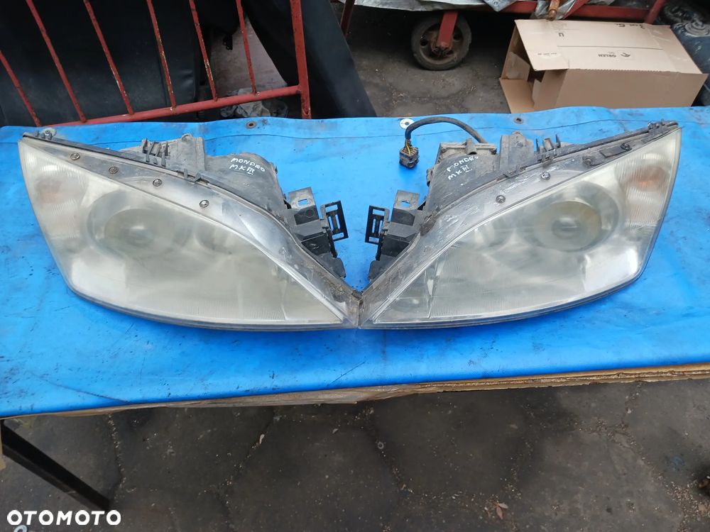 Lampa przód Ford Mondeo MK3 3 mk III REFLEKTOR XENON Kompletny przetwornica żarnik - 1
