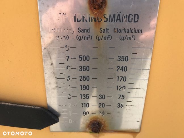 Broddway Falkoping Piaskarka posypywarka solarka zimowe utrzymanie 2m3 - 12