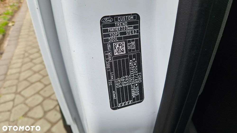 Ford Custom 2,0 TDCI L2H1 Długi Klima Webasto Led Podgrzewana Szyba Hak - 27