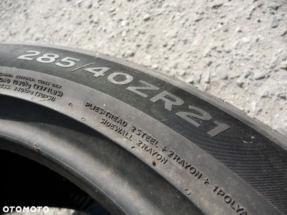 21” - HANKOOK - 285/40 r21 cali – LETNIE Opony VENTUS s1 EVO - stan: BDB - Gwarancja + Możliwy MONTAŻ  !! - 2