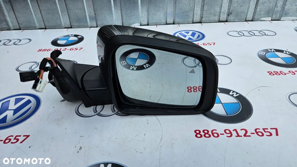 JEEP GRAND CHEROKEE WK2 LIFT 2017-  Lusterko prawe Lusterko pasażera kolor PAU LED 9+9 IDEALNE EUROPA grzane fotochrom - 2