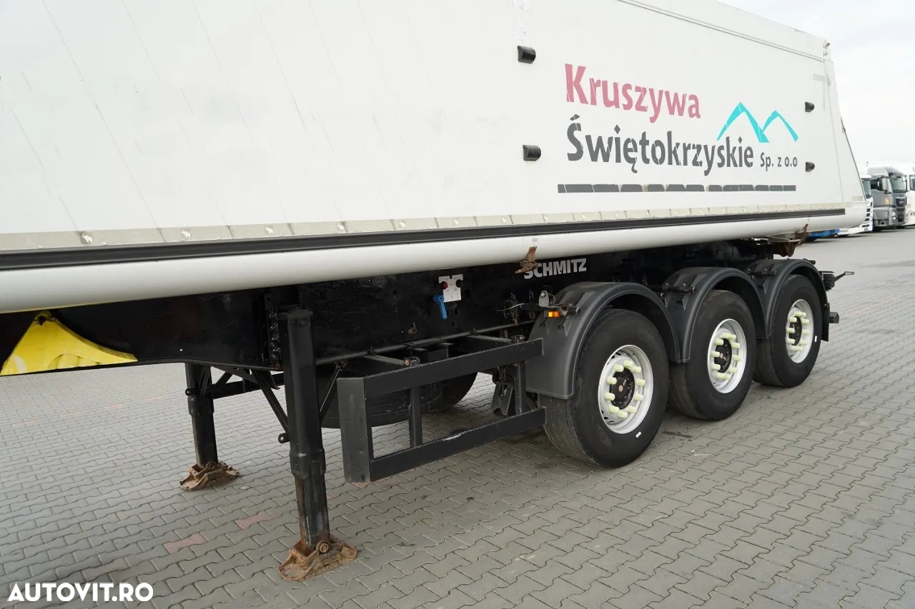 Schmitz Cargobull / BASCULATOR / ALUMINIU / AXE RIDICATIVE / AXE SAF / CONTRACT DE SERVICE POST-SERVICE - 9