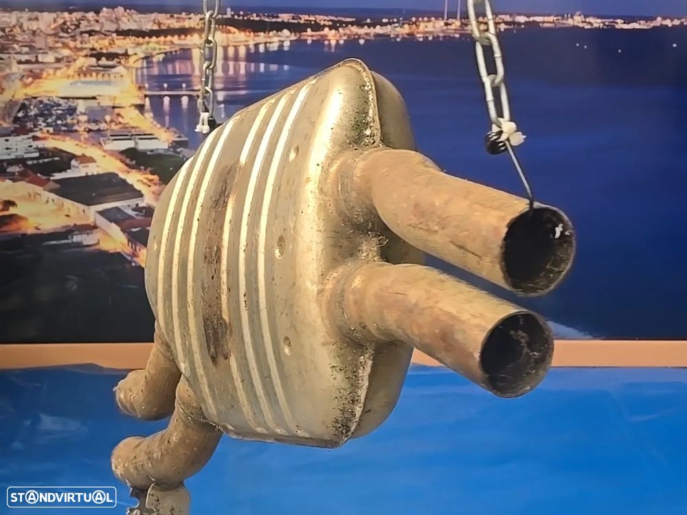 Audi a4 a5 b8 panela de Escape Muffler OEM Original 2008- - 6