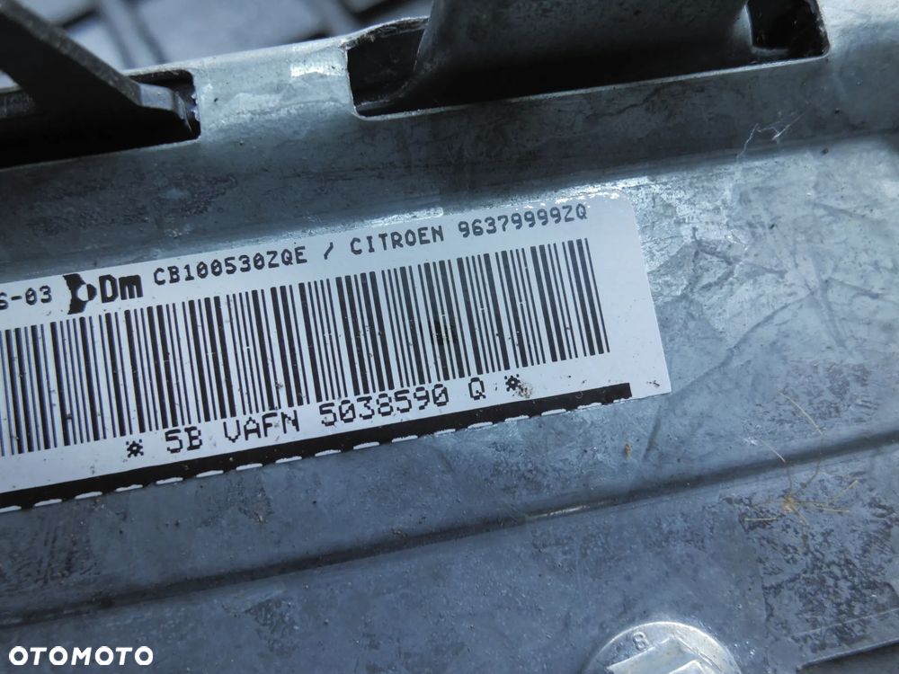 PODUSZKA AIRBAG PASAŻERA CITROEN C3 PLURIEL 96379999ZQ - 3