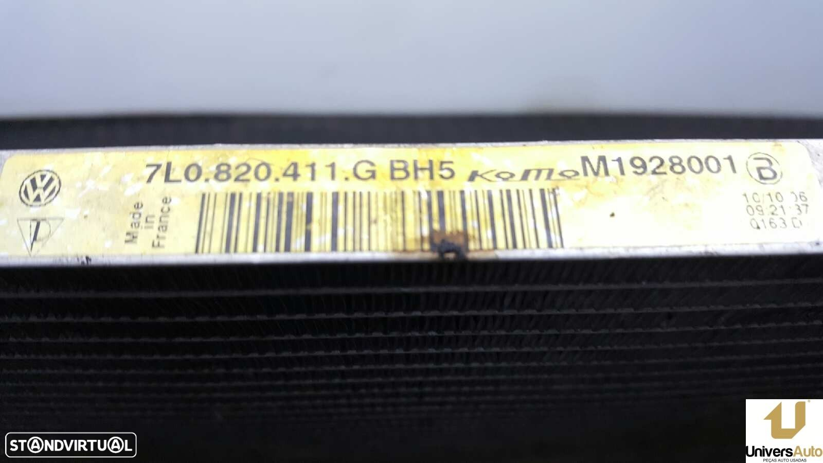 RADIADOR AR CONDICIONADO VOLKSWAGEN TOUAREG (7LA) TDI R5 - 4