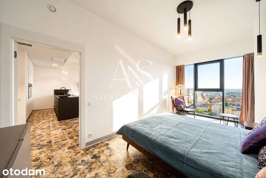 Apartament Hanza z widokiem na Szczecin, 22 piętro