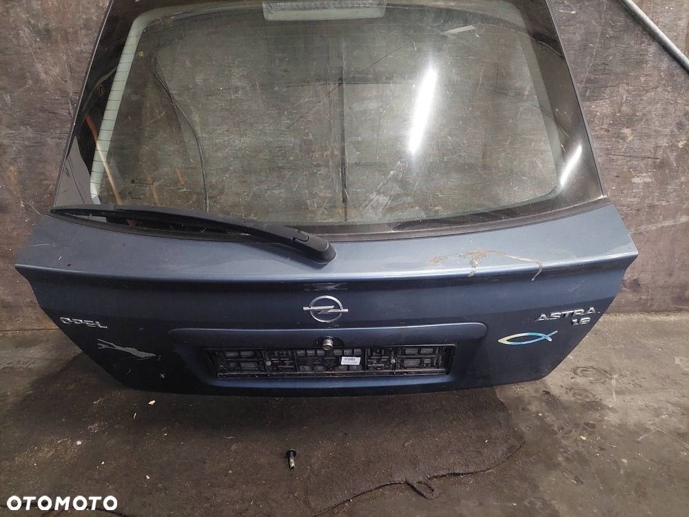 KOMPLETNY TYŁ OPEL ASTRA G Z293 KLAPA BAGAŻNIKA ZDERZAK TYŁ LAMPY - 8