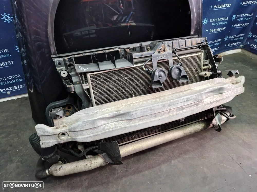 Frente completa usada AUDI A6 C6 S-LINE TDI capot parachoques guardalamas oticas radiadores SLINE - 7