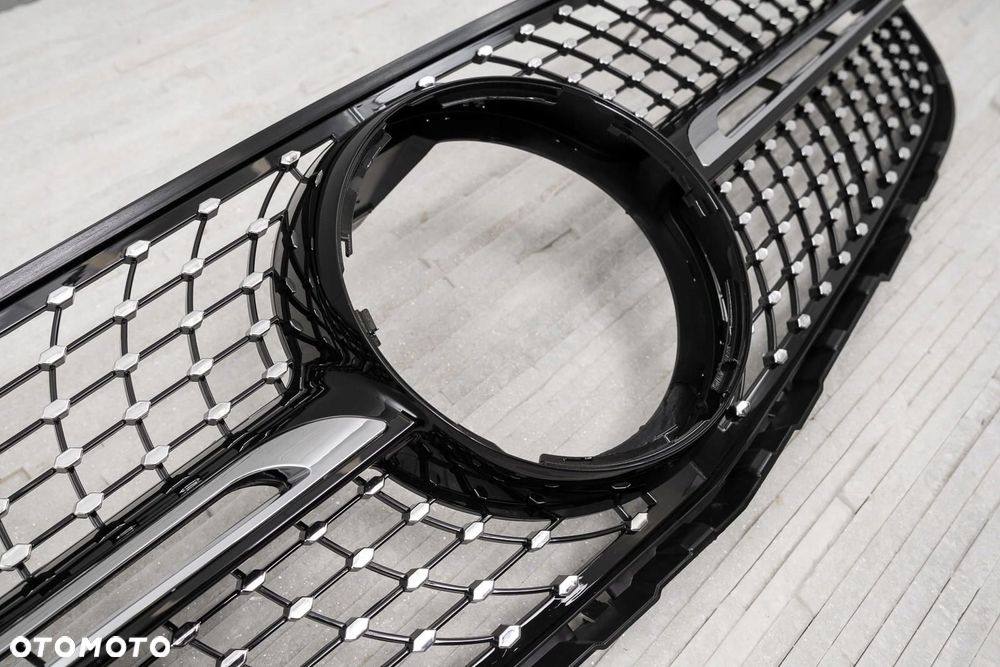 grill diamond czarny mercedes glc x253 2015-19 - 11