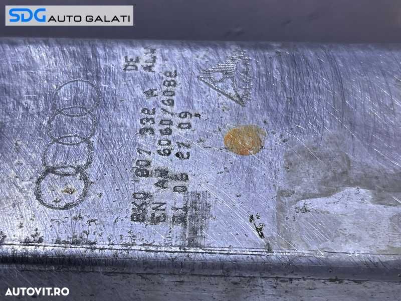 Suport Capat Lonjeron Dreapta Armatura Intaritura Spoiler Bara Spate Audi A4 B8 2008 - 2015 Cod 8K0807332A - 4