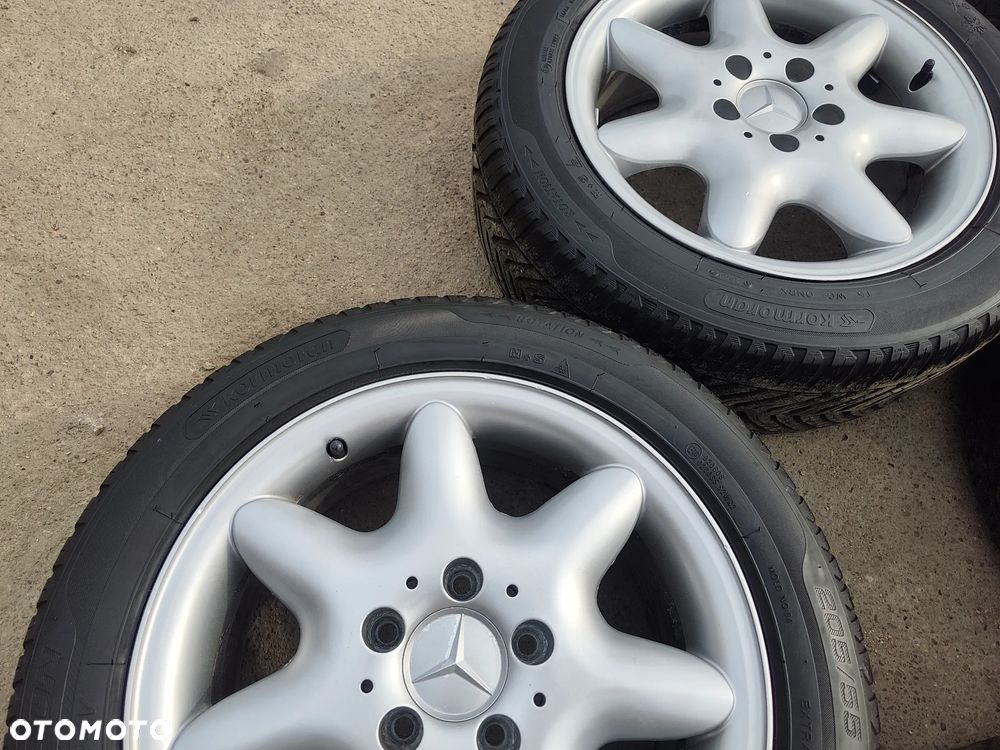 5x112 Felgi Aluminiowe Alufelgi Oryginalne 16 Mercedes Koła Całoroczne Wielosezonowe C KLASA W202 W203 CLK W208 W209 W124 W201 190 W W210 SLK R170 R171 5mm Legnica ALU-RAD 205/55 - 14
