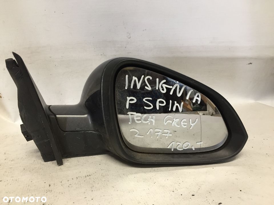 # LUSTERKO PRAWE 5 PIN OPEL INSIGNIA TECH GREY Z177 - 1