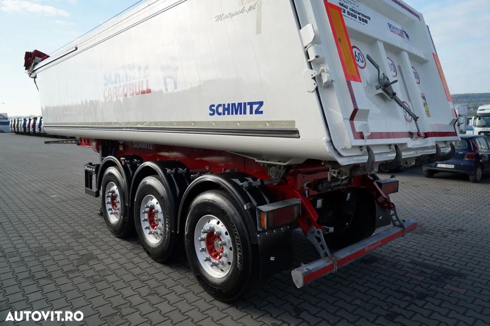 Schmitz Cargobull BASCĂ SCHMITZ 25 m3 / ALUMINIU / AXĂ RIDICATĂ / JANTE DIN ALIAJ - 11