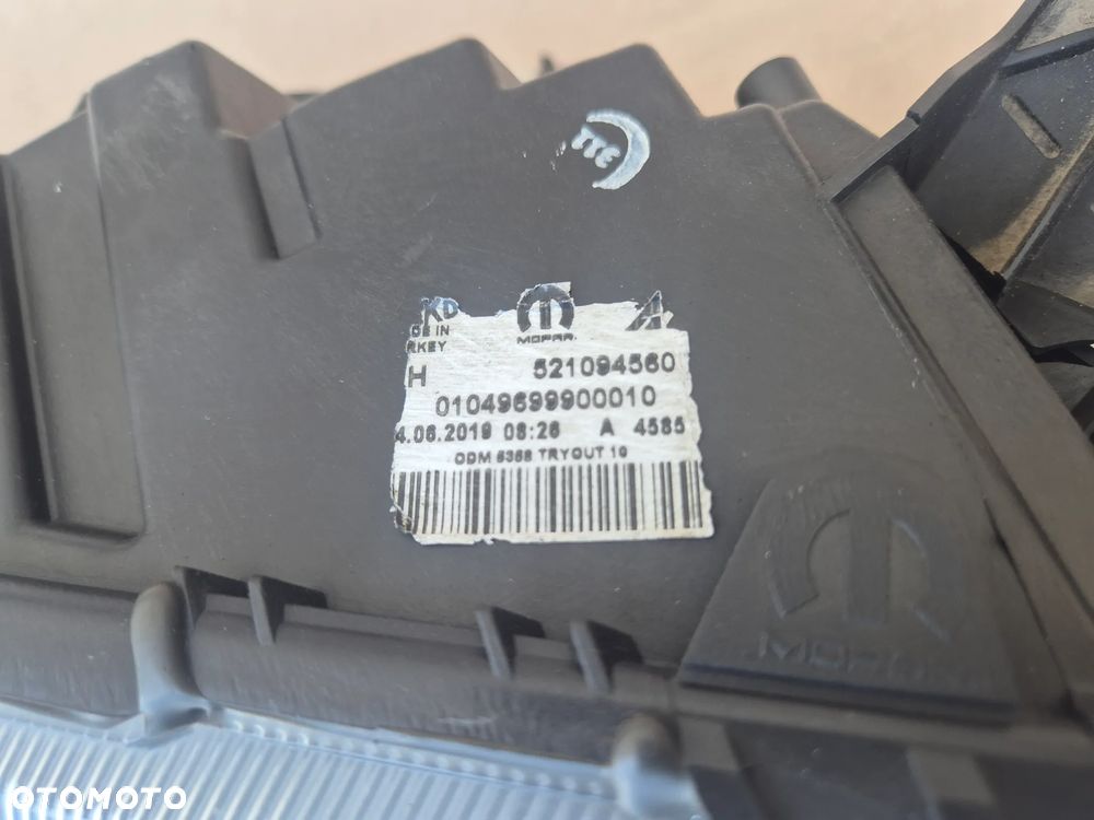 Fiat Doblo komplet lamp.czarne.Oryginały MOPAR.EU.2015-2022 - 8