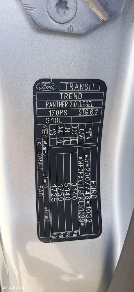 Ford Transit 310 L2H2 Trend - 19