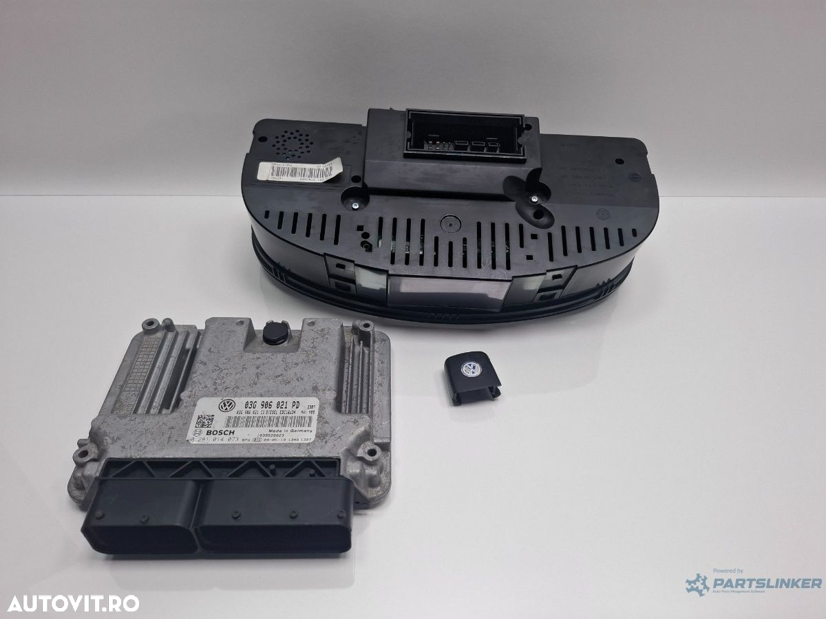 Kit  de pornire VOLKSWAGEN TOURAN 1T1, 1T2 2003 - 2010 TDI BMM BOSCH 0281014073 03G906021PD , 1T0920874A - 4