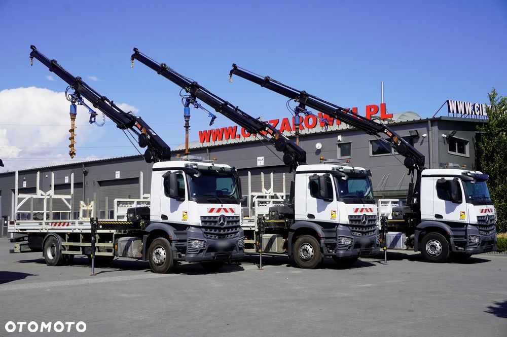 Mercedes-Benz Arocs 1833 4×2 / 50 tys. km! / HDS HIAB X-HIPRO 192 ES-3 / Pilot / Wiertło / 3 szt._260553 - 3