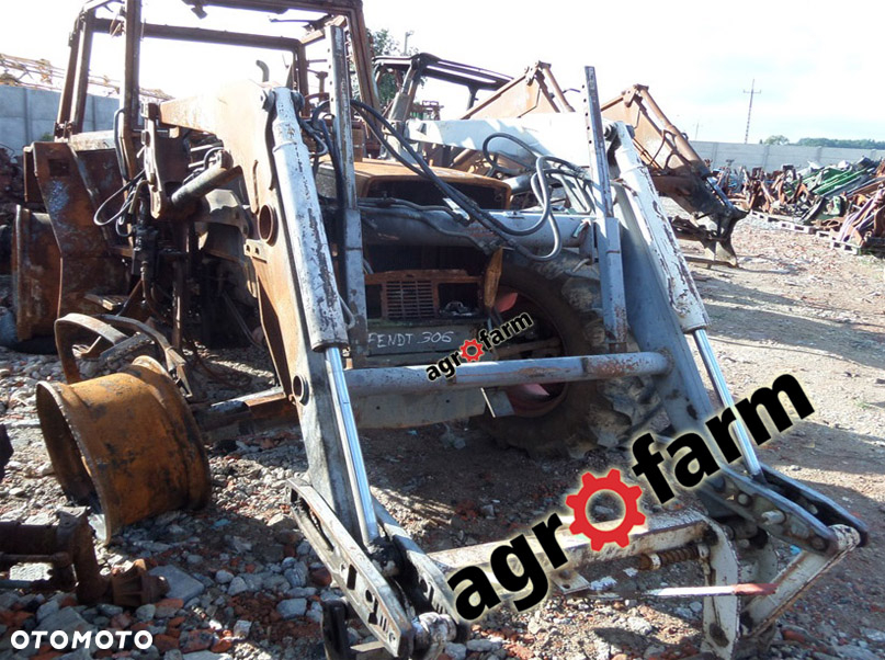 Fendt 306 307 skrzynia most silnik zwolnica tryb zębatka wał oś blok - 2